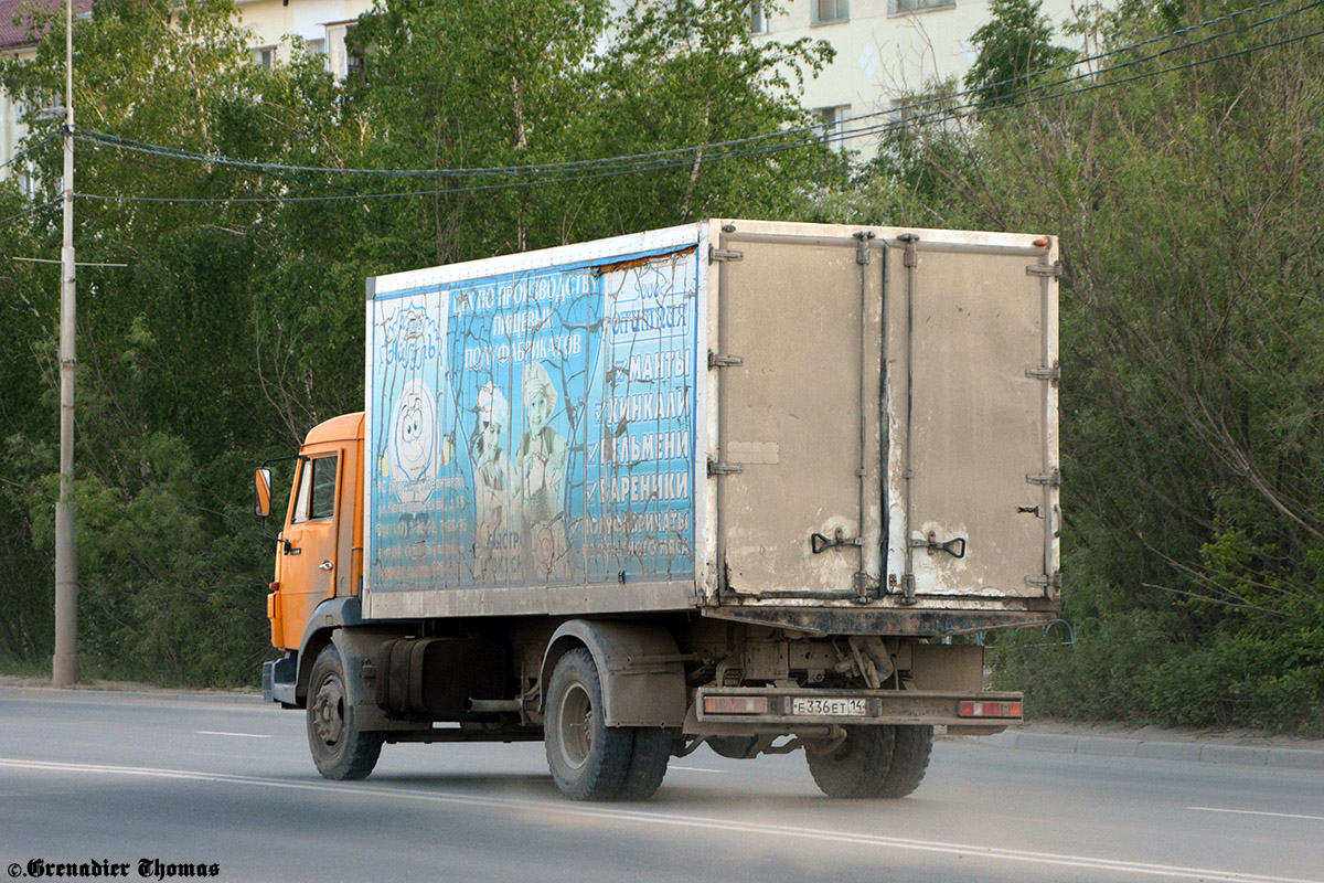 Саха (Якутия), № Е 336 ЕТ 14 — КамАЗ-4308-H3(99)