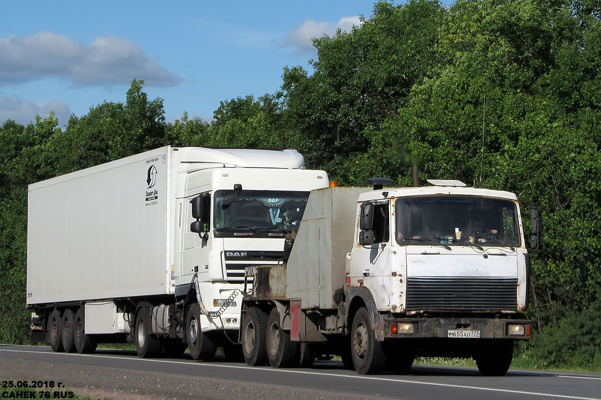 Москва, № М 655 АО 777 — МАЗ-630305