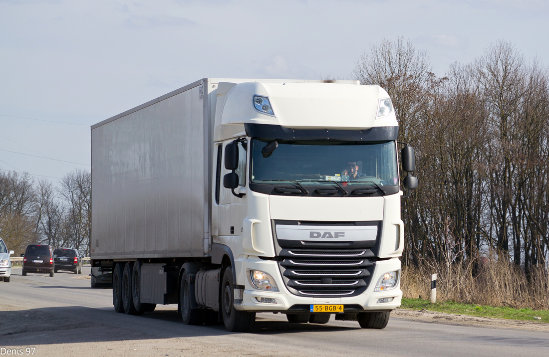 Нидерланды, № 55-BGB-4 — DAF XF Euro6 FT
