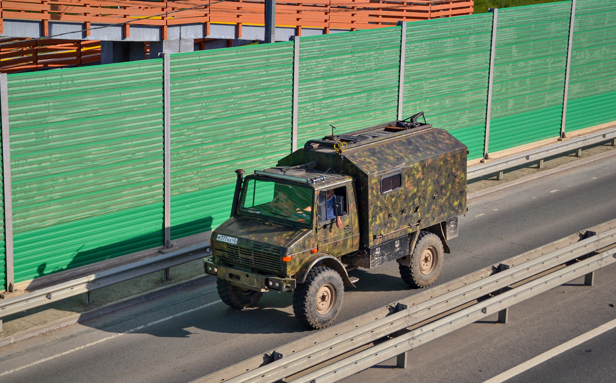 Калужская область, № М 777 НХ 40 — Mercedes-Benz Unimog U1450