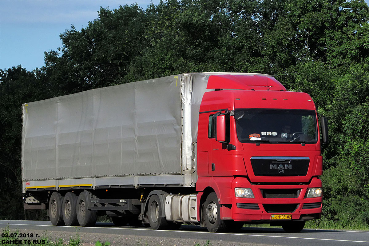 Алматы, № C 1105 02 — MAN TGS 19.360