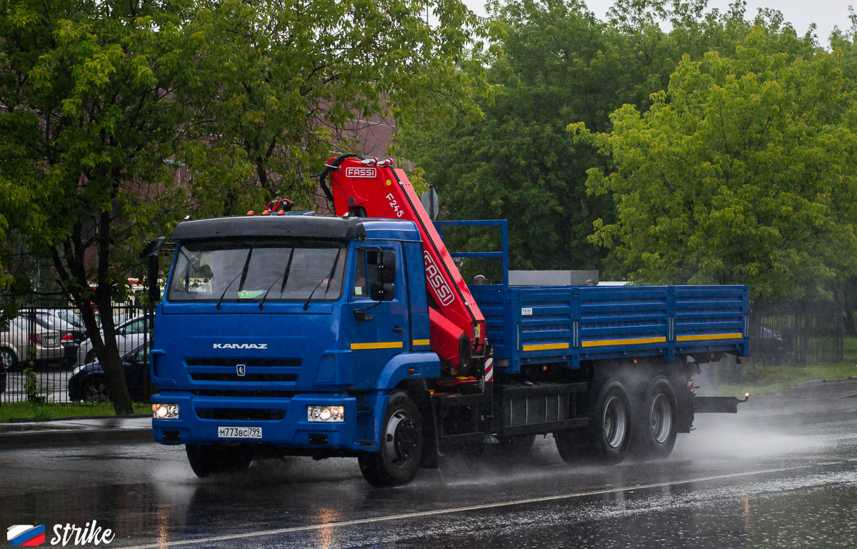 Москва, № М 773 ВС 799 — КамАЗ-65117-A4(23)
