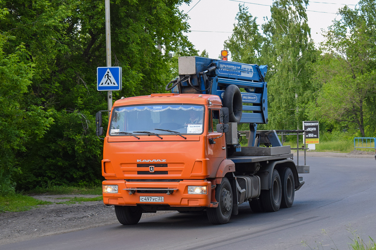 Алтайский край, № С 497 УС 22 — КамАЗ-65115-D3(97)