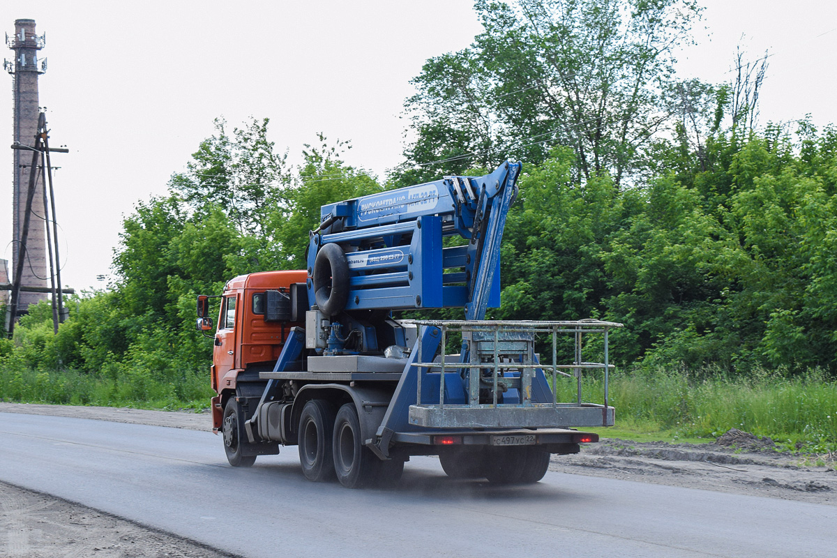 Алтайский край, № С 497 УС 22 — КамАЗ-65115-D3(97)