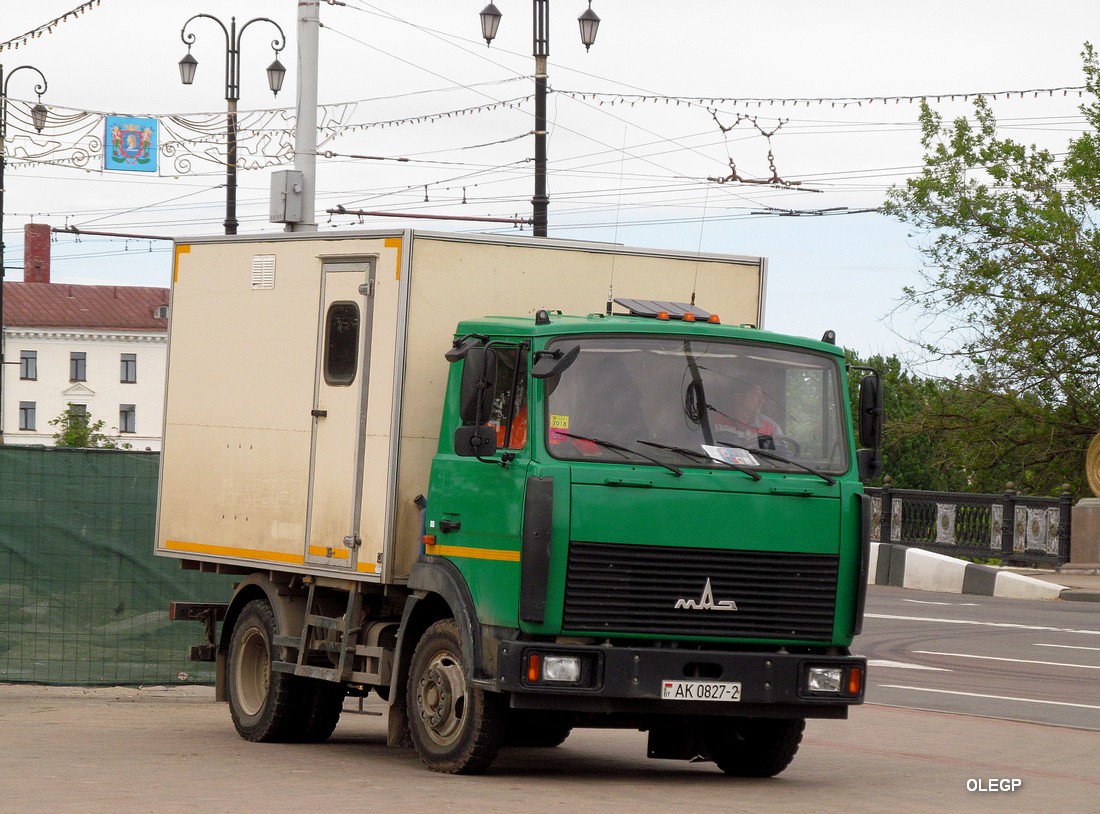 Витебская область, № АК 0827-2 — МАЗ-457043