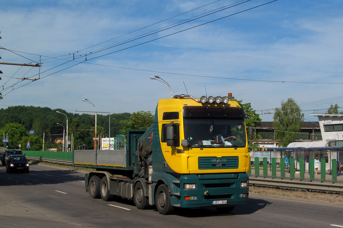 Литва, № JEC 304 — MAN TGA 35.410
