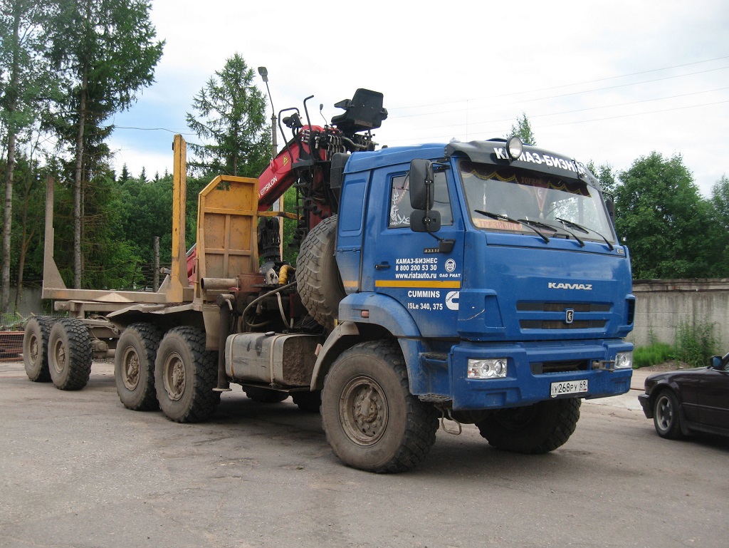 Тверская область, № У 268 РУ 69 — КамАЗ-43118-RF(08) [43118F-R]