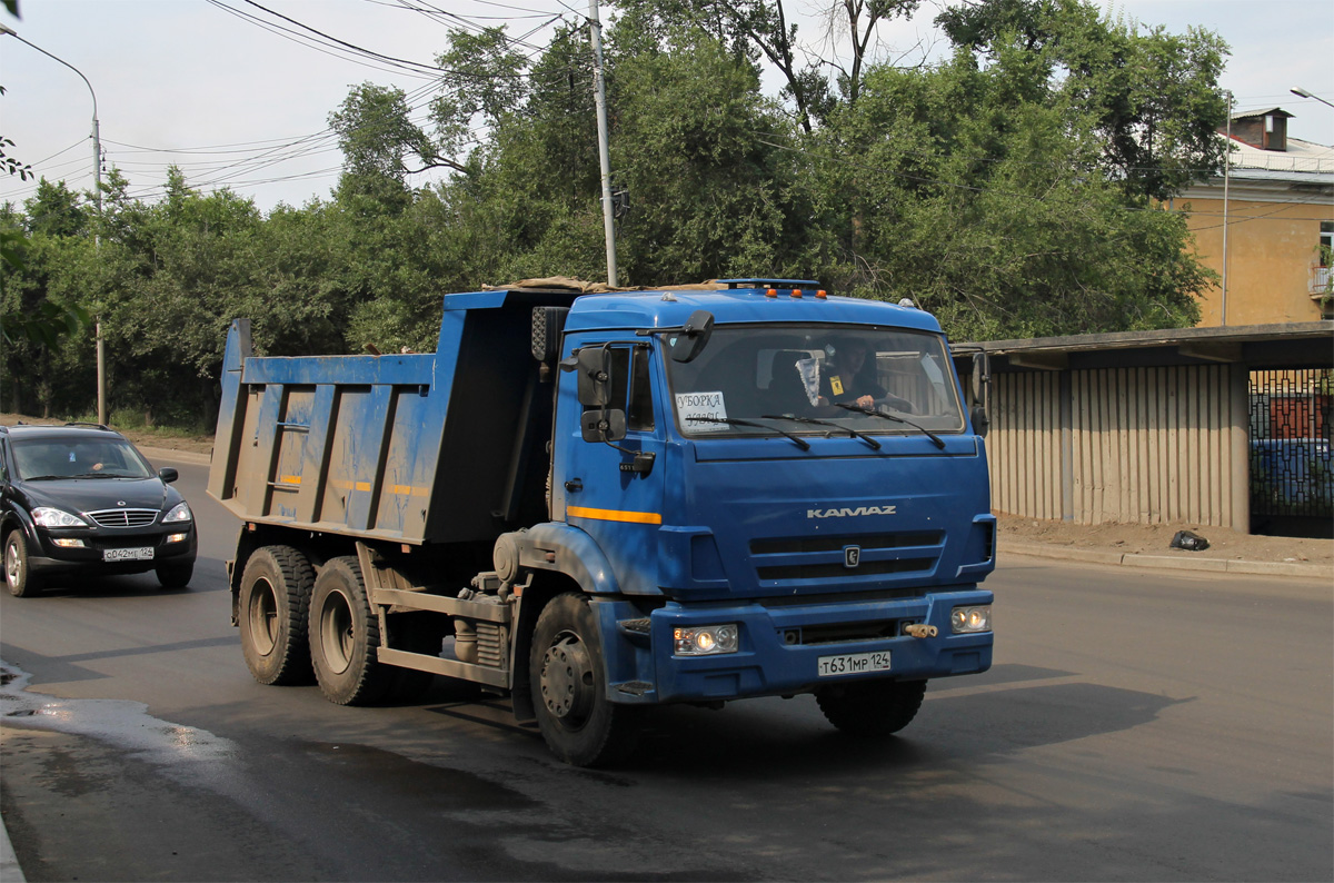 Красноярский край, № Т 631 МР 124 — КамАЗ-65115-A4(23)