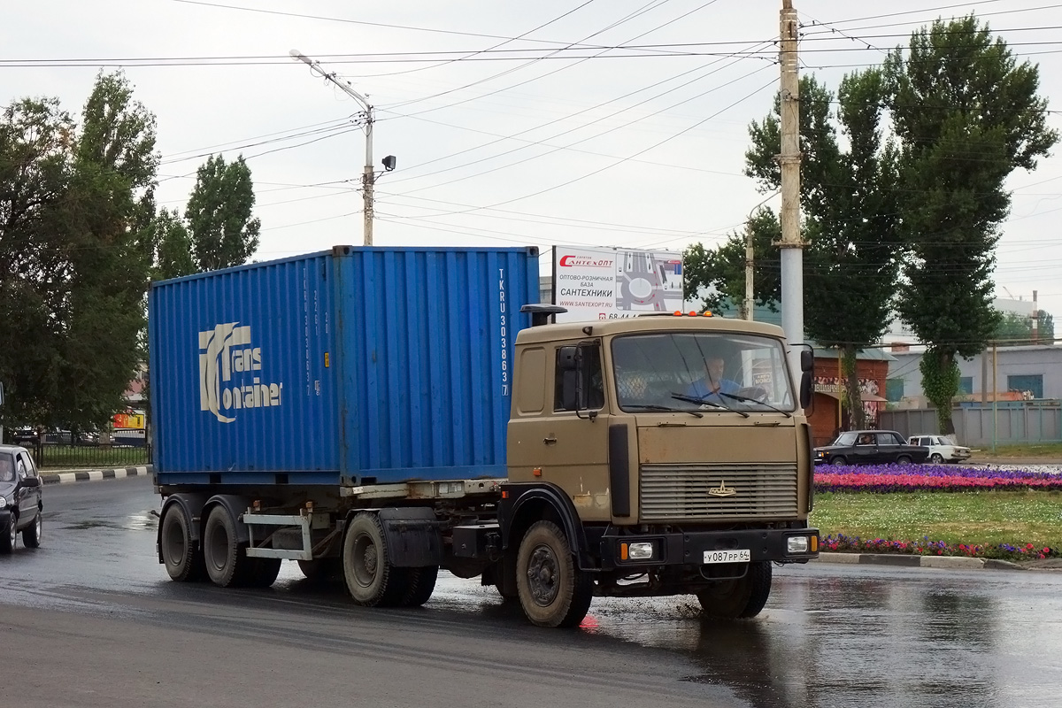 Саратовская область, № У 087 РР 64 — МАЗ-54329