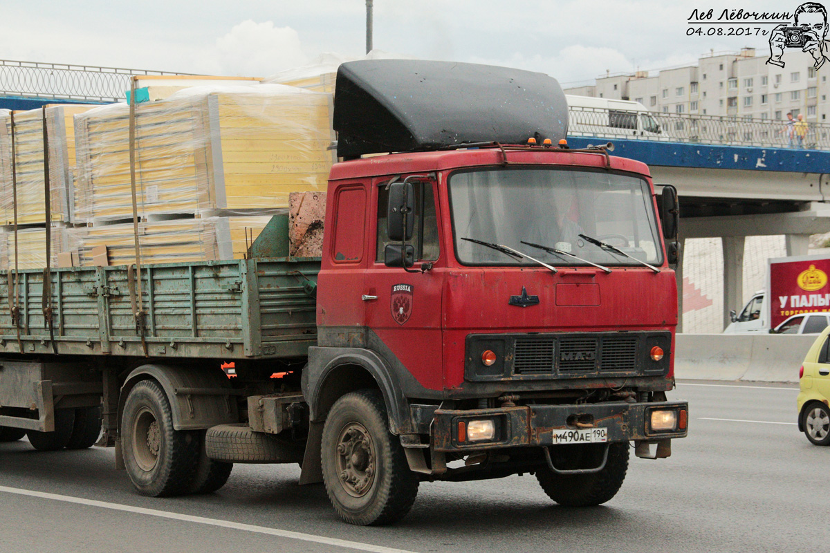 Московская область, № М 490 АЕ 190 — МАЗ-54329
