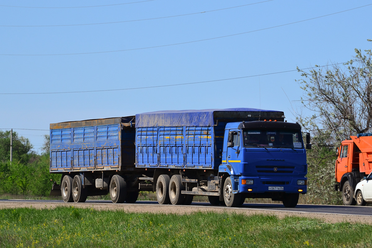 Ставропольский край, № У 067 ТВ 26 — КамАЗ-65117-N3(78)
