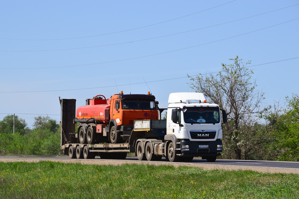 Волгоградская область, № А 317 ХХ 161 — MAN TGS 26.440