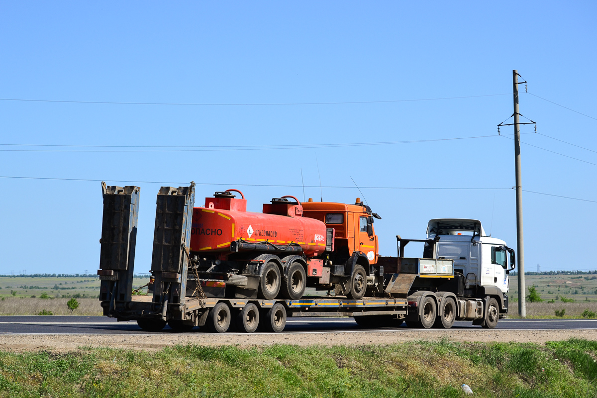 Волгоградская область, № А 317 ХХ 161 — MAN TGS 26.440