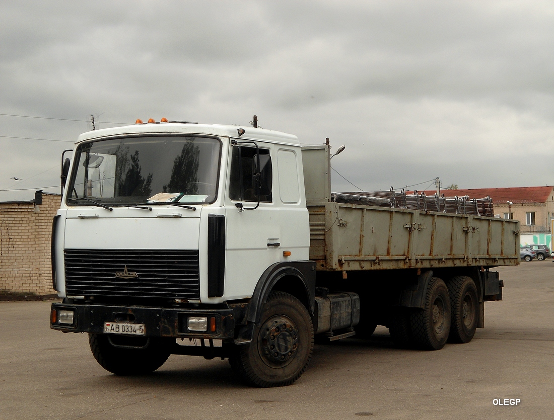 Минская область, № АВ 0334-5 — МАЗ-6303 (общая модель)