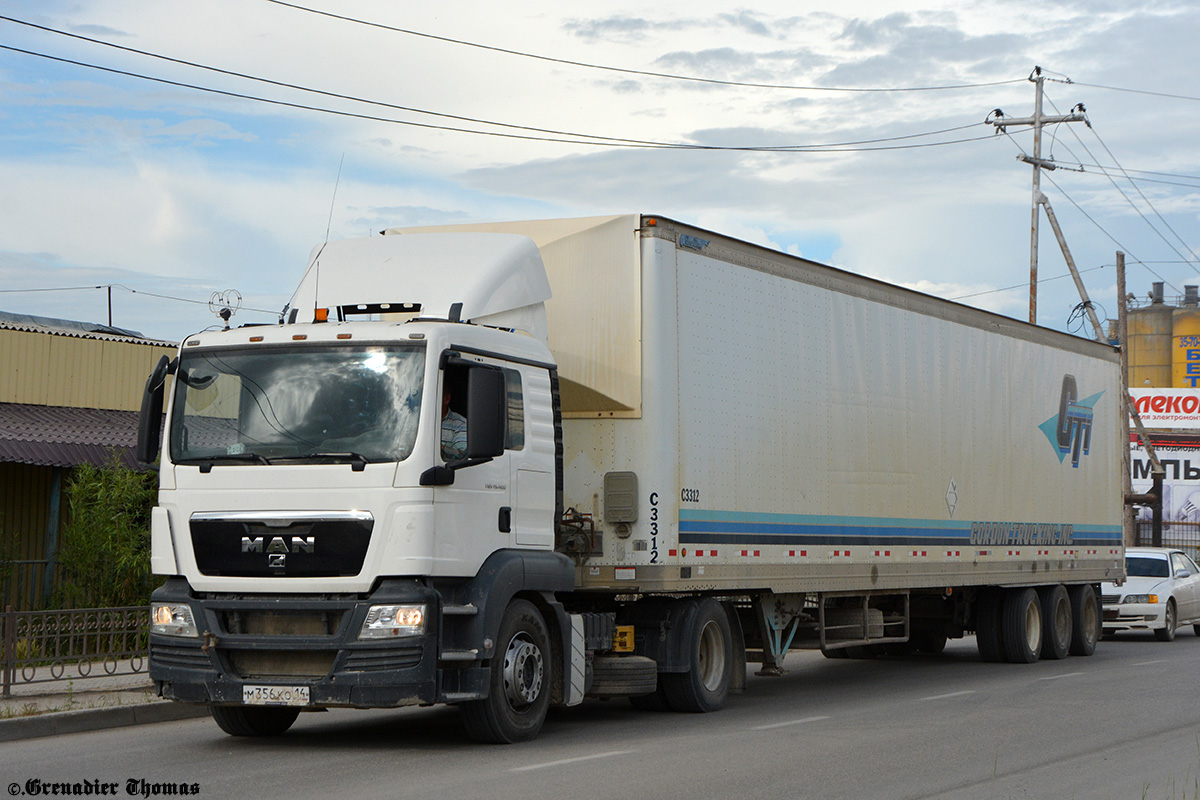 Саха (Якутия), № М 356 КО 14 — MAN TGS 19.400