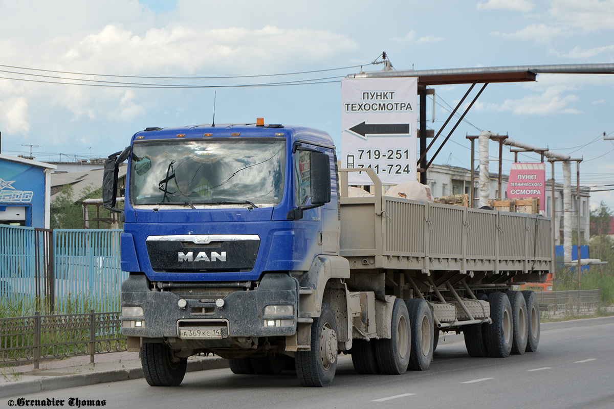 Саха (Якутия), № А 369 КС 14 — MAN TGS 33.430