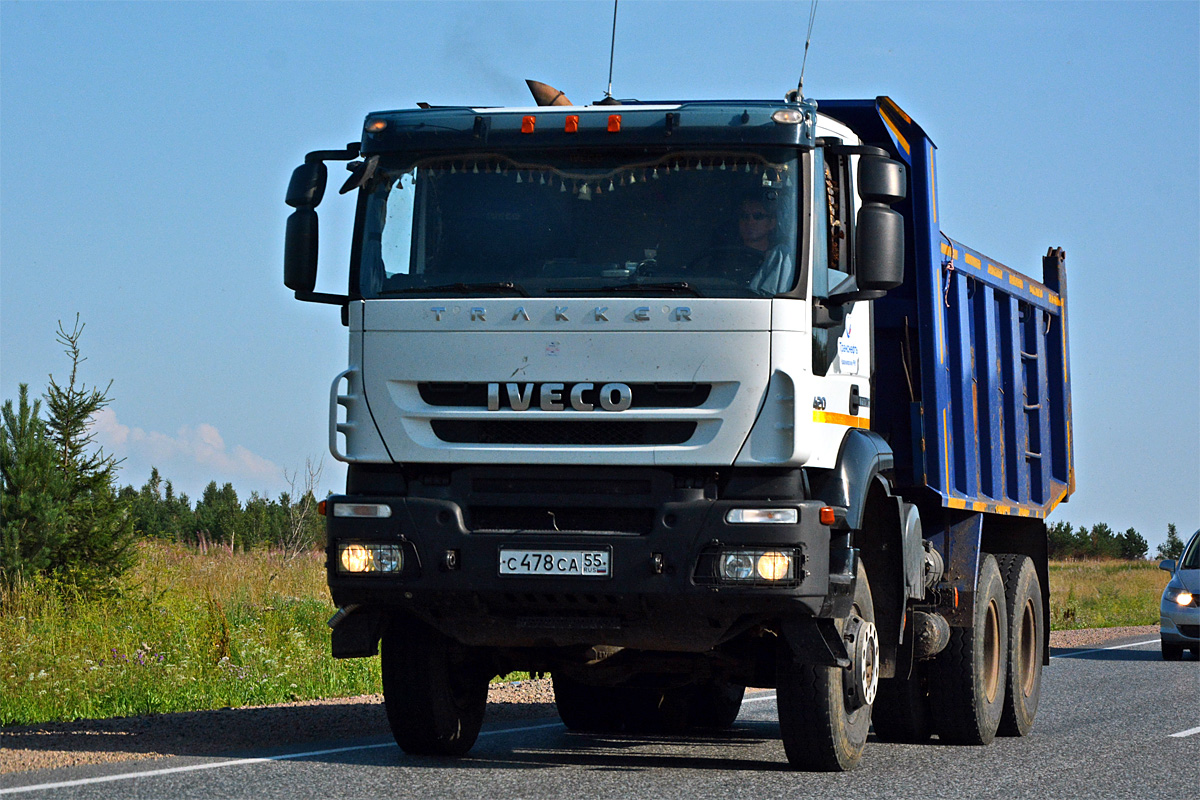 Омская область, № С 478 СА 55 — IVECO-AMT Trakker ('2007)