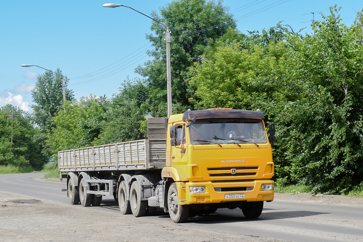 Алтайский край, № А 350 ХЕ 22 — КамАЗ-65116-A4(23)