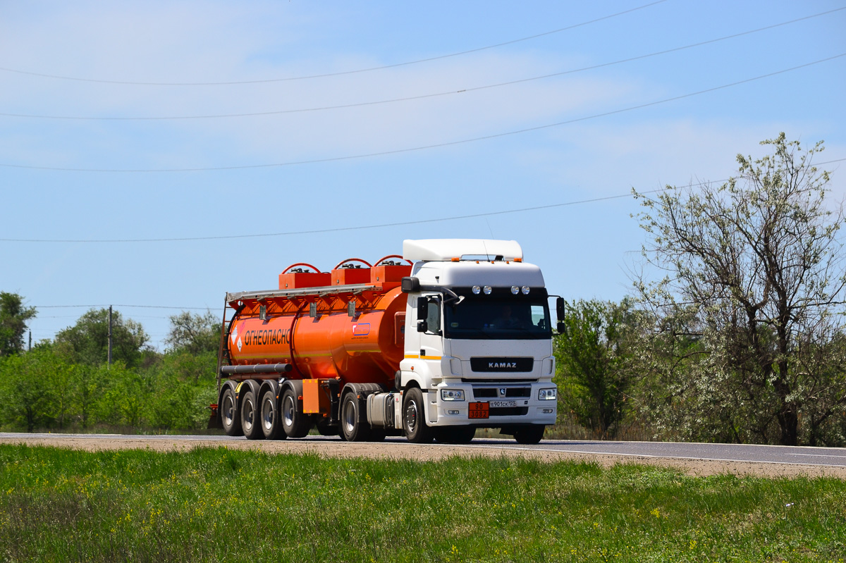 Краснодарский край, № Е 901 СК 123 — КамАЗ-5490-S5(87)