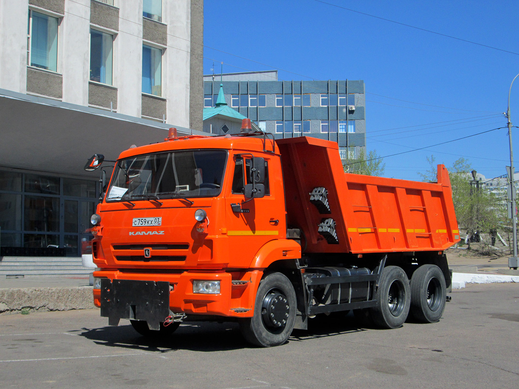Бурятия, № С 759 КХ 03 — КамАЗ-65115-A4(23)