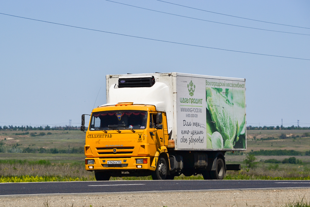 Волгоградская область, № А 142 КА 134 — КамАЗ-4308-C3(79)