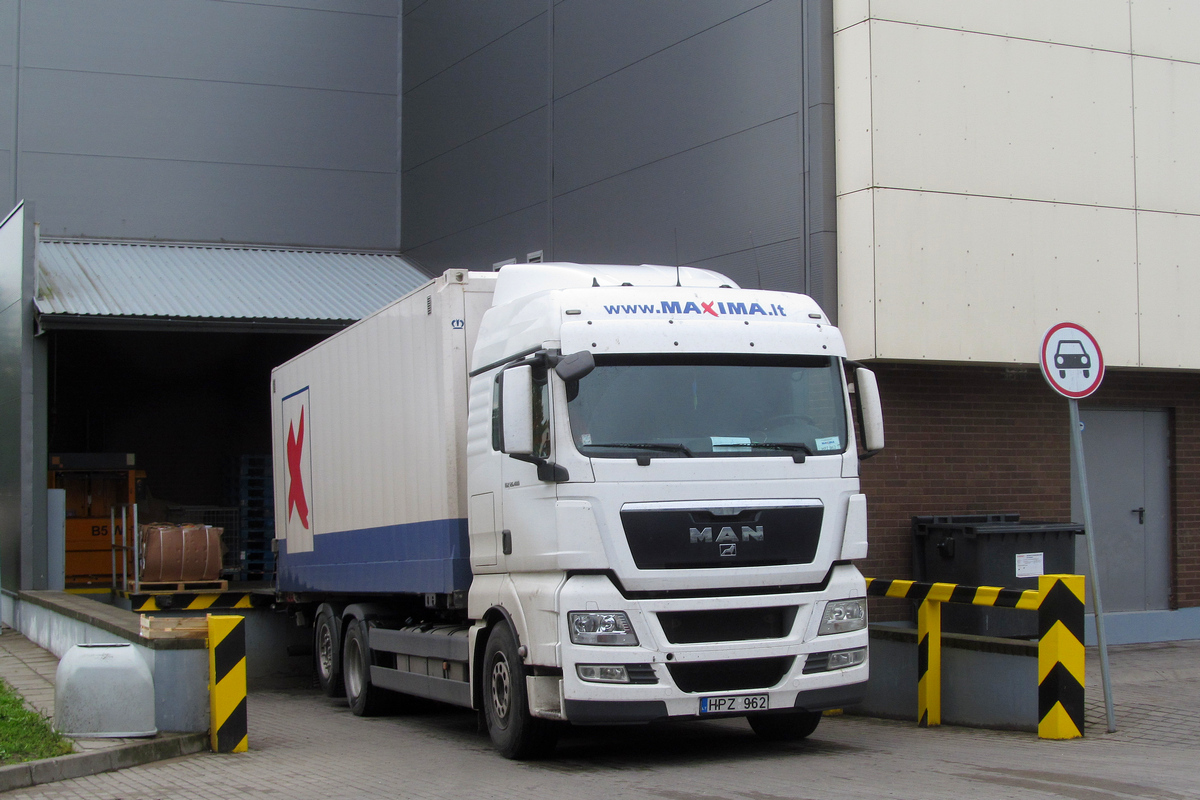 Литва, № HPZ 962 — MAN TGX ('2007) (общая модель)