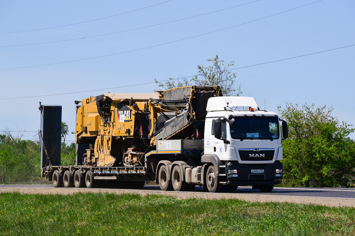 Волгоградская область, № А 346 ХХ 161 — MAN TGS 26.440