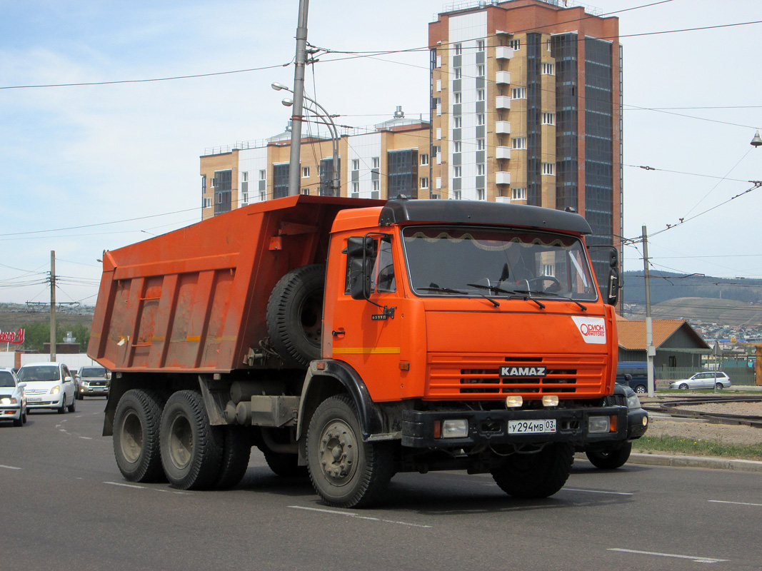 Бурятия, № У 294 МВ 03 — КамАЗ-65115-13 [65115N]