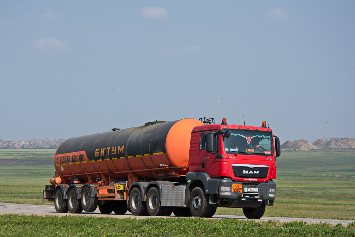 Иркутская область, № Р 579 АО 138 — MAN TGS 33.480