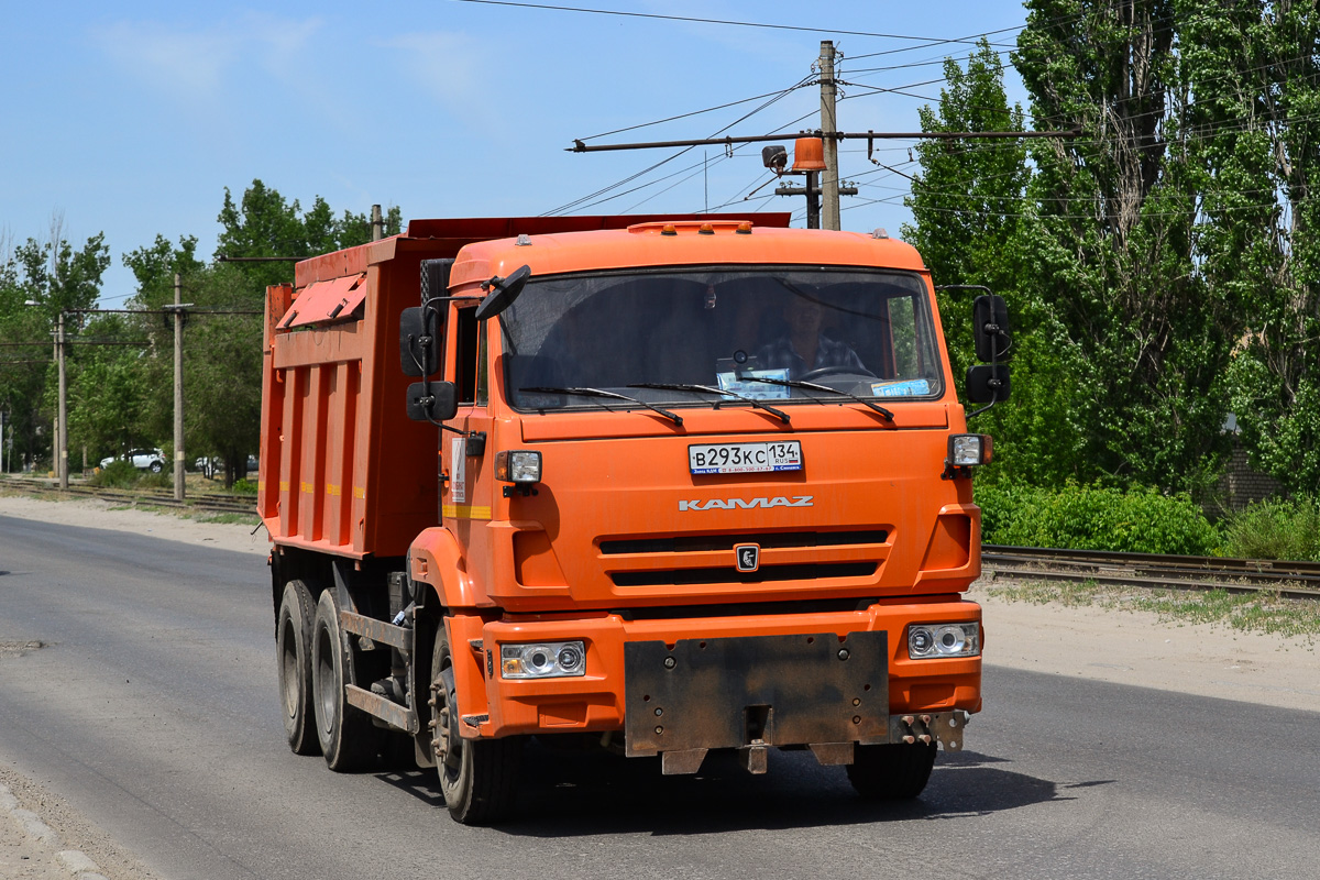 Волгоградская область, № В 293 КС 134 — КамАЗ-65115-A4(23)