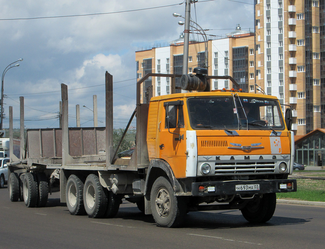 Бурятия, № Н 693 МА 03 — КамАЗ-53212