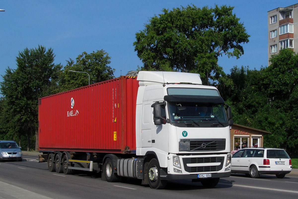 Литва, № KHL 650 — Volvo ('2008) FH.460