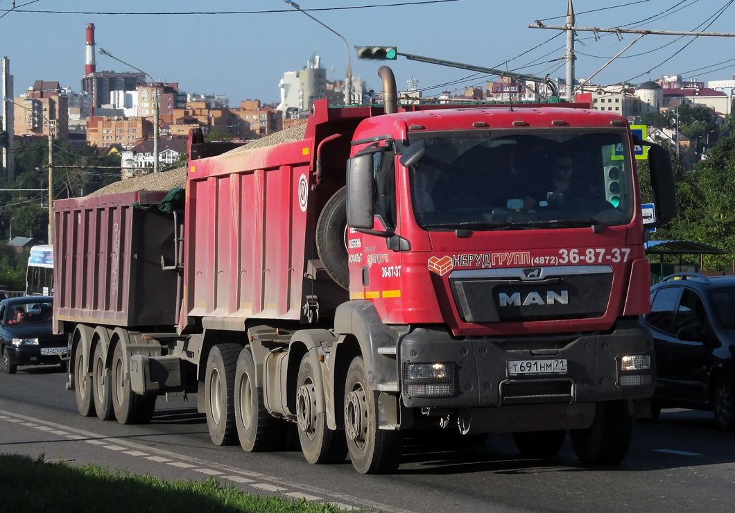 Тульская область, № Т 691 НМ 71 — MAN TGS 41.440