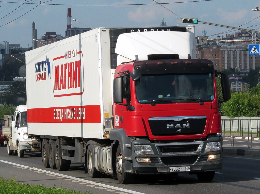 Смоленская область, № Н 832 РТ 37 — MAN TGS 18.360
