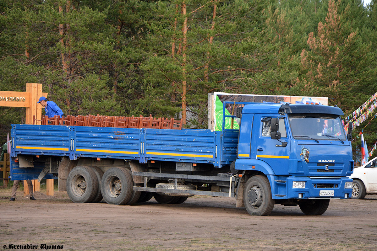 Саха (Якутия), № Х 120 КК 14 — КамАЗ-65117-N3(78)