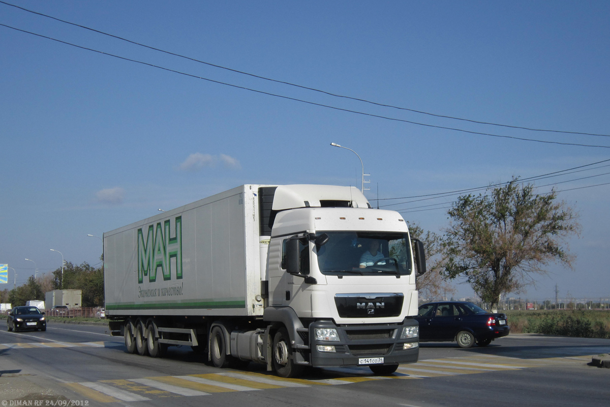 Волгоградская область, № С 141 СО 34 — MAN TGS 19.400