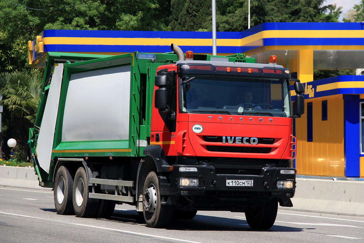 Краснодарский край, № К 110 СМ 123 — IVECO-AMT Trakker ('2007)