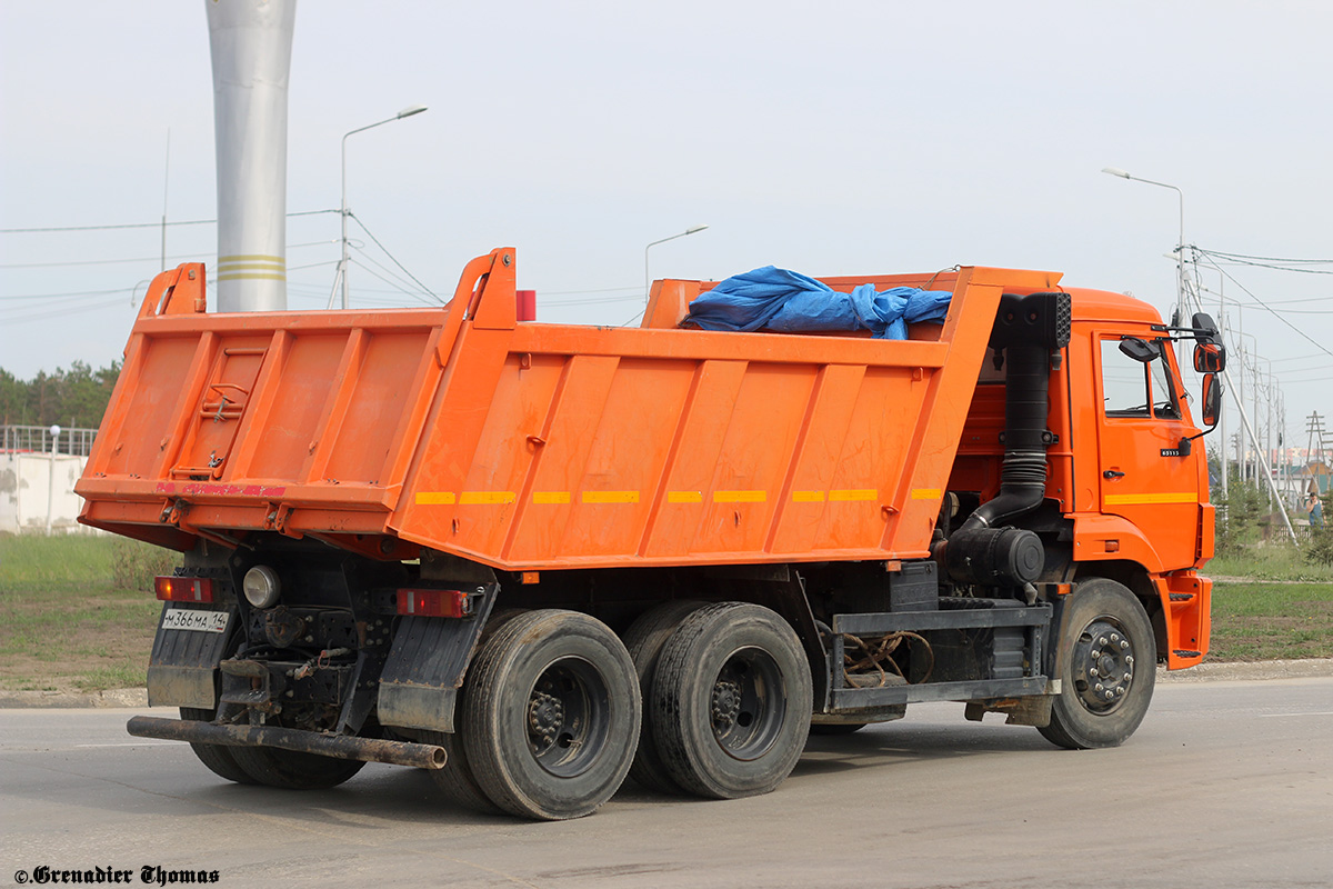 Саха (Якутия), № М 366 МА 14 — КамАЗ-65115-L4(19)