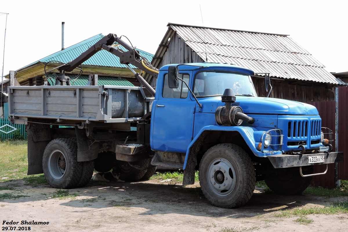 Курганская область, № А 323 КК 45 — ЗИЛ-130 (общая модель)