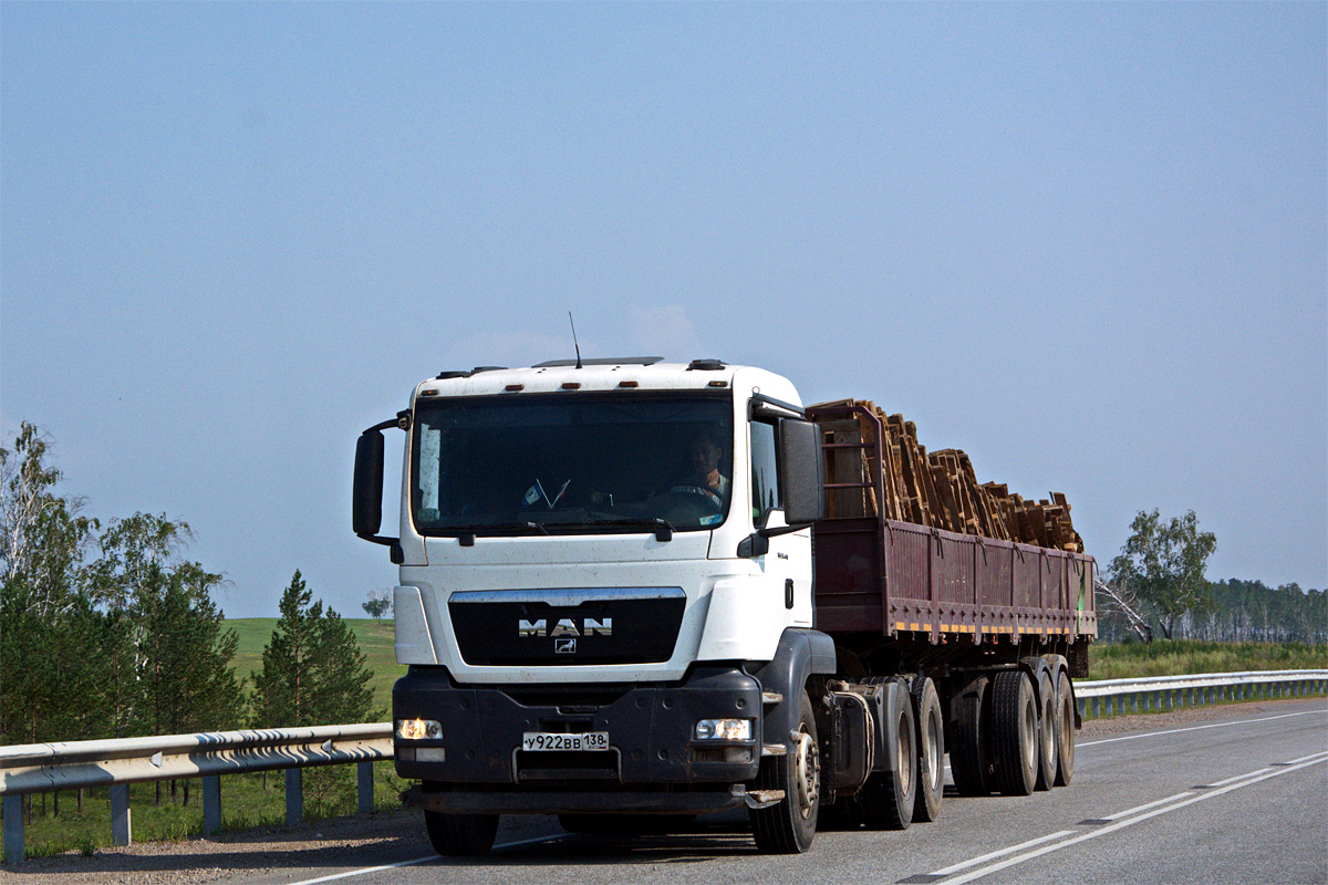Иркутская область, № У 922 ВВ 138 — MAN TGS 33.440