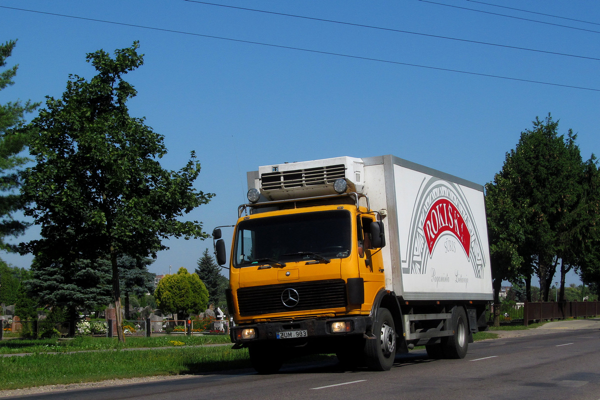Литва, № ZUM 933 — Mercedes-Benz NG 1622