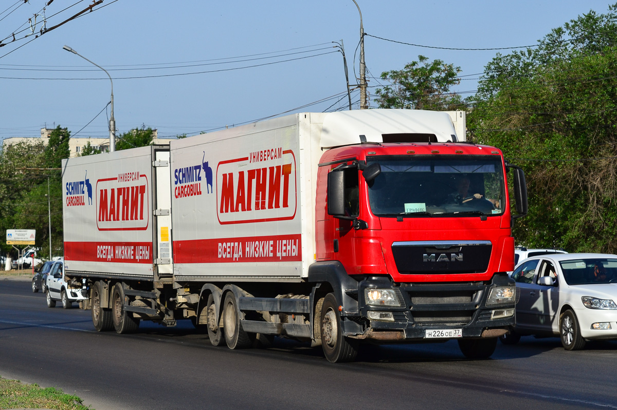 Волгоградская область, № Н 226 ОЕ 37 — MAN TGS 26.350