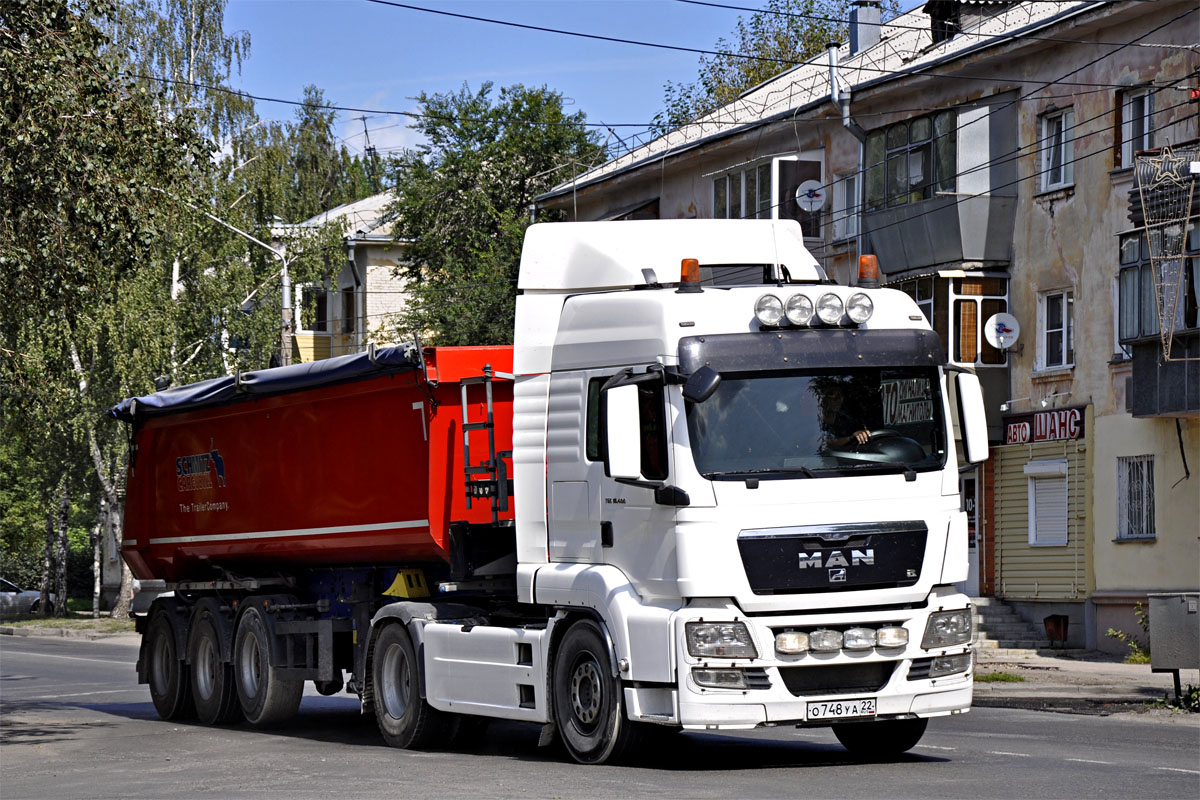 Алтайский край, № О 748 УА 22 — MAN TGS 18.400