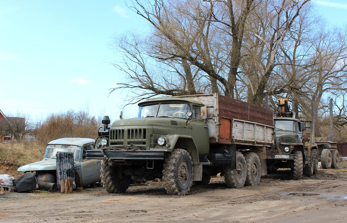 Псковская область, № (60) Б/Н 0009 — ЗИЛ-131 (общая модель); Псковская область — Автомобили без номеров