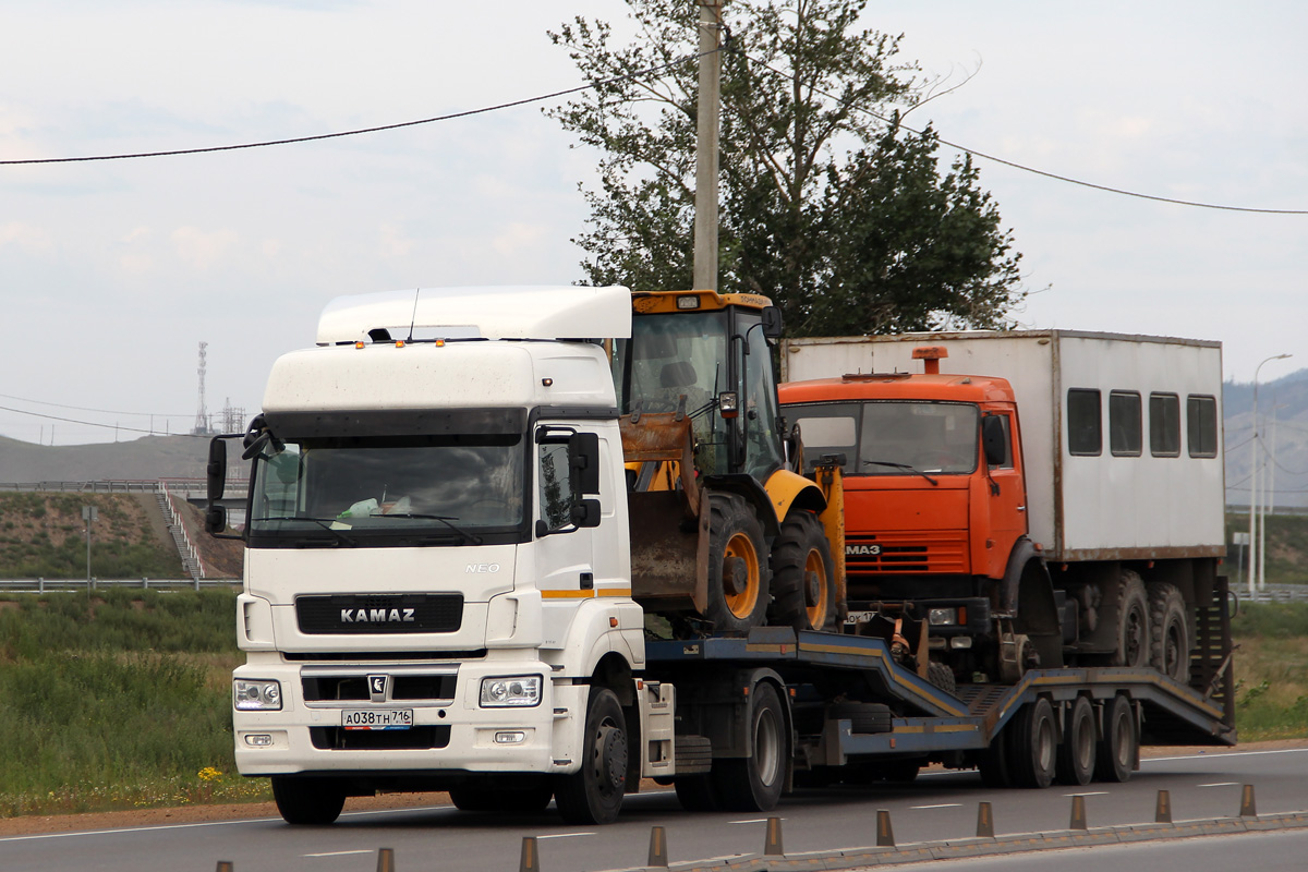 Татарстан, № А 038 ТН 716 — КамАЗ-5490-S5(87)