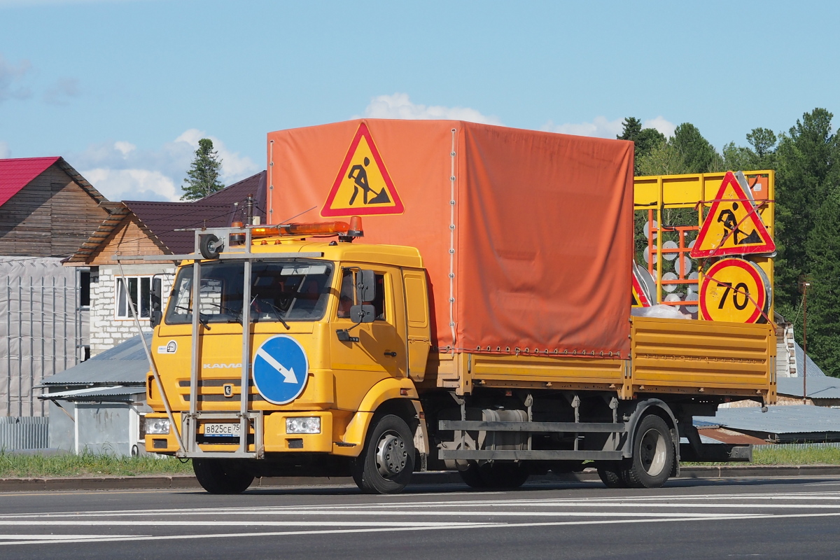 Ханты-Мансийский автоном.округ, № В 825 СЕ 750 — КамАЗ-4308-R4(28)