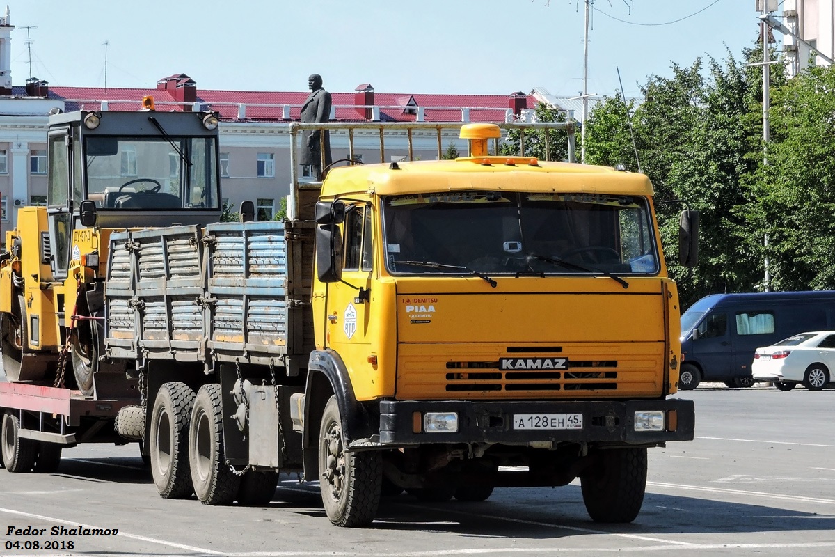 Курганская область, № А 128 ЕН 45 — КамАЗ-5320