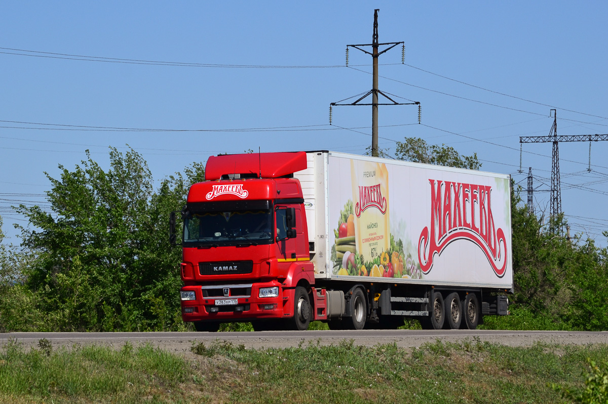Татарстан, № Х 383 ХР 116 — КамАЗ-5490-S5(87)