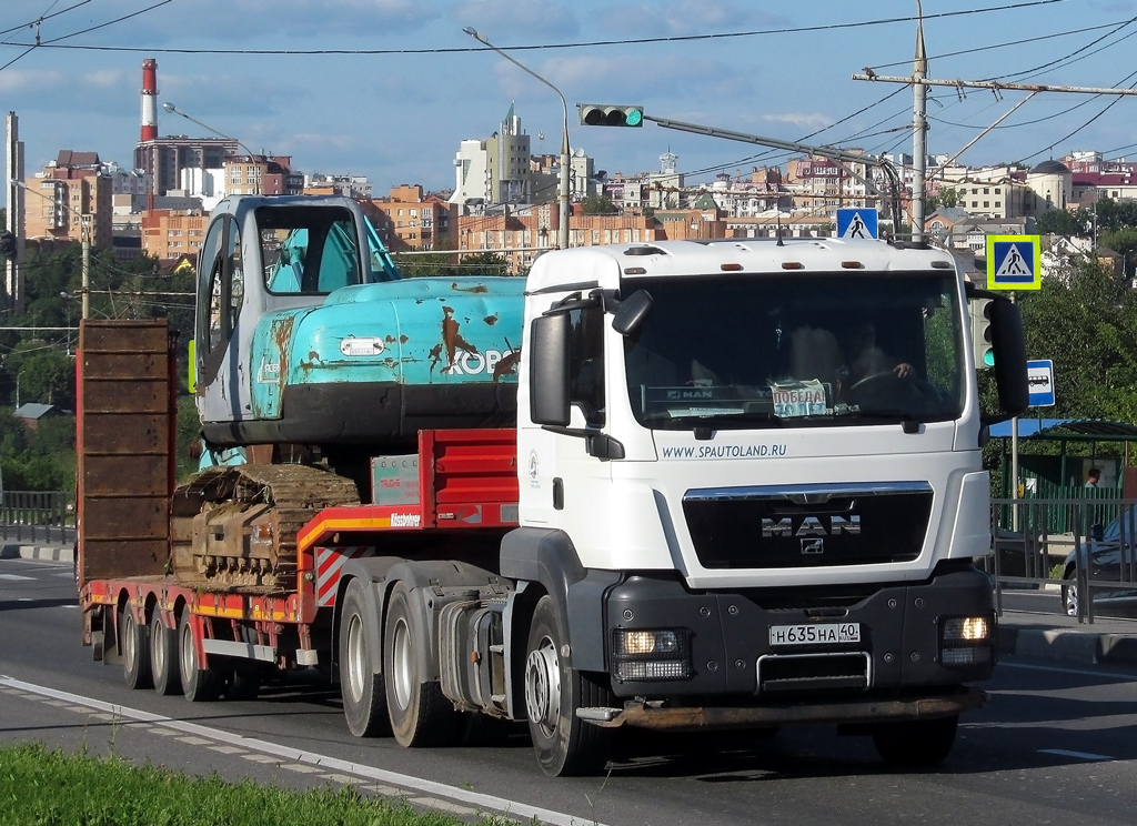 Калужская область, № Н 635 НА 40 — MAN TGS 33.440