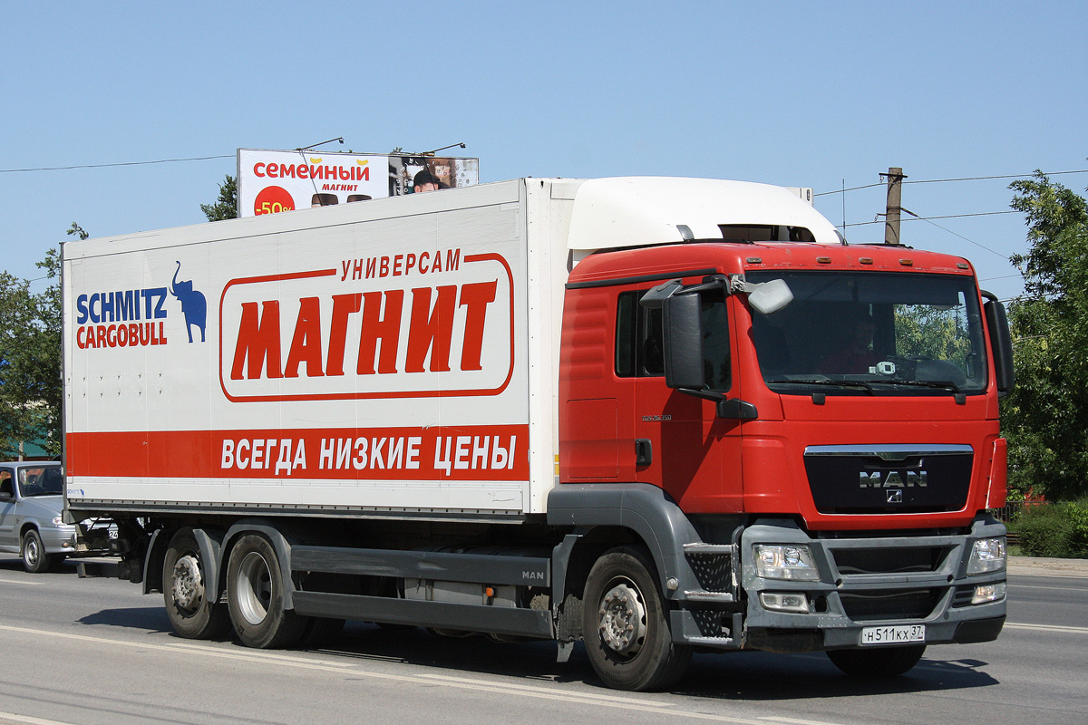 Волгоградская область, № Н 511 КХ 37 — MAN TGS 26.350